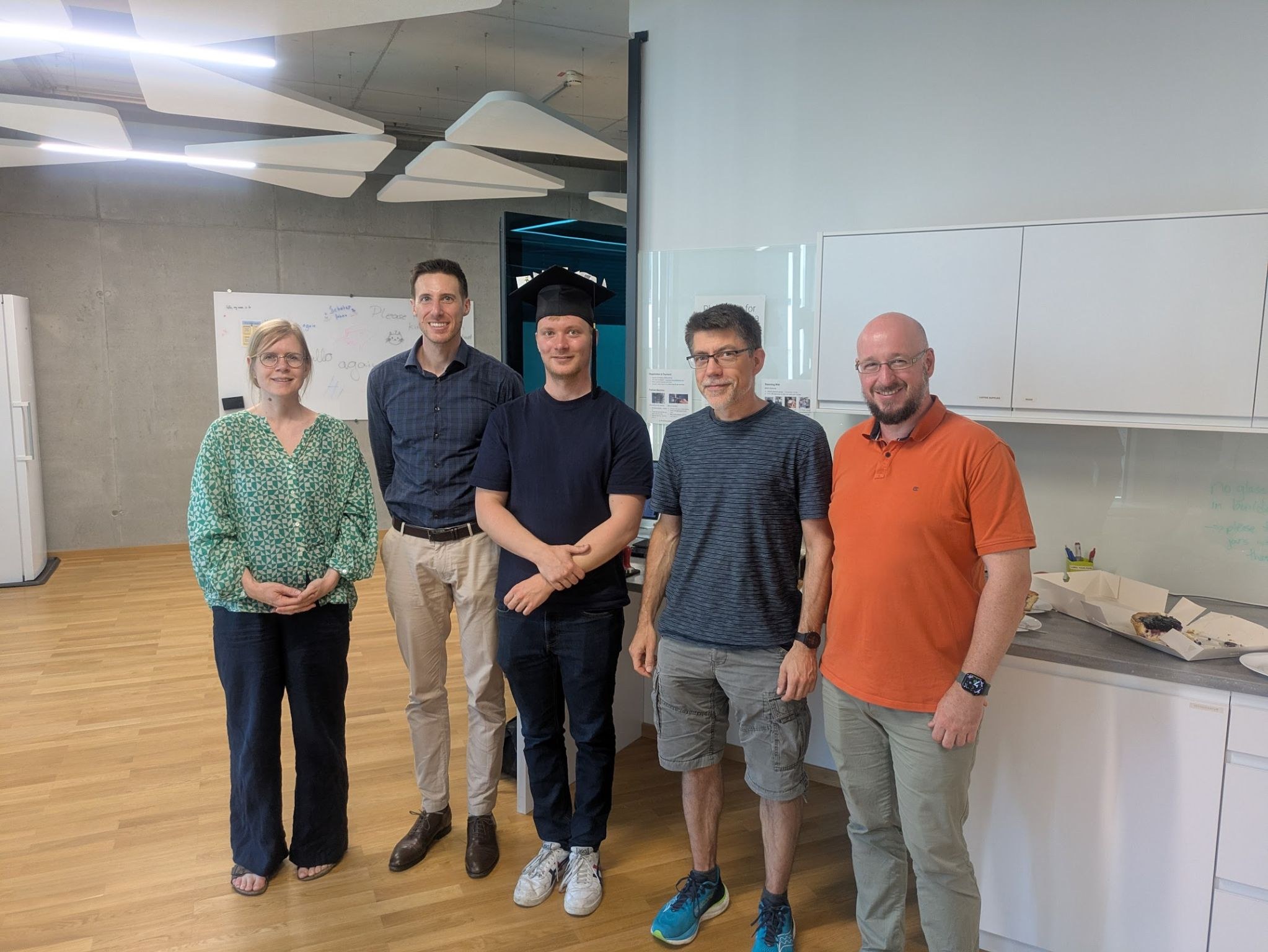 Group photo after the defence